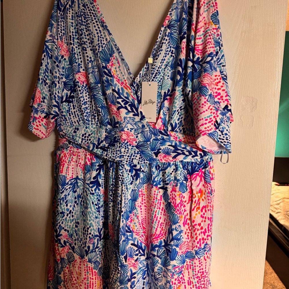 Lilly Pulitzer Parigi Romper- Sway with me